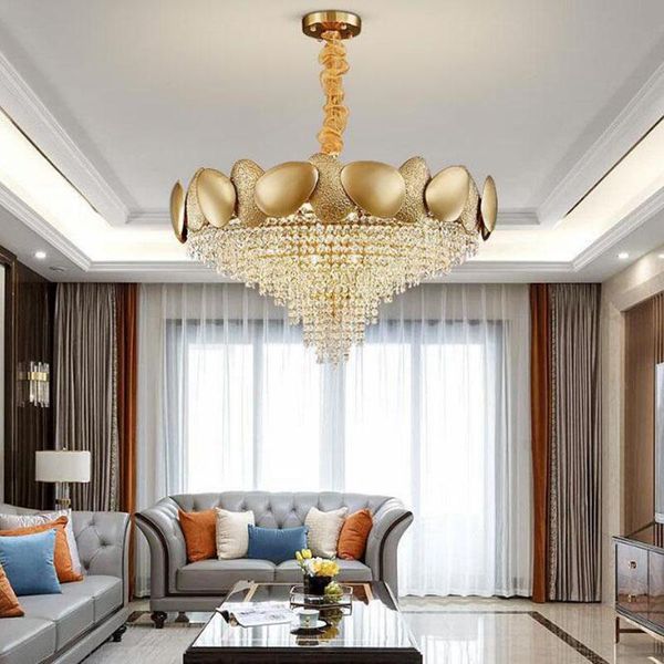 chandeliers manggic luxury crystal chandelier stainless steel led lights living room lamp lighting home decoration
chandeliers manggic luxury crystal chandelier stainless steel led lights living room lamp lighting home decoration