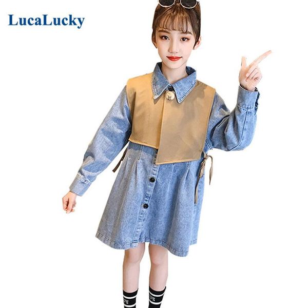 clothing sets lucalucky 2021 kids denim children two piece blue jean dresses +solid vest teenage girl set spring autumn suit, White
clothing sets lucalucky 2021 kids denim children two piece blue jean dresses +solid vest teenage girl set spring autumn suit, White