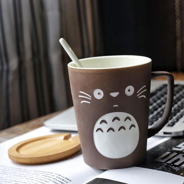 mugs totoro theme milk / coffee with cover and spoon pure color cup kitchen tool gift
mugs totoro theme milk / coffee with cover and spoon pure color cup kitchen tool gift