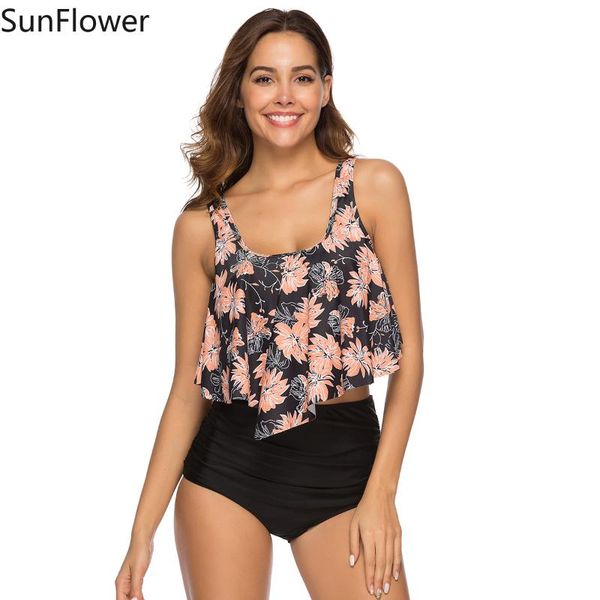 high waist bikini 2021 women two piece big plus size swimwear halter floral printed tankini set patchwork beachwear biquini
high waist bikini 2021 women two piece big plus size swimwear halter floral printed tankini set patchwork beachwear biquini