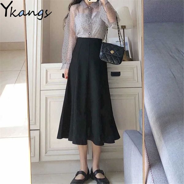 summer korea chic temperament elegant slim black high waist mermaid skirt women office lady ruffles wrap hip faldas skirts 210619
summer korea chic temperament elegant slim black high waist mermaid skirt women office lady ruffles wrap hip faldas skirts 210619