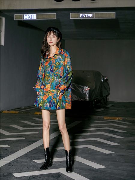 2021 new plus size floral blouse long sleeve colorfull collared shirt women loose green and blouses spring iq75, White
2021 new plus size floral blouse long sleeve colorfull collared shirt women loose green and blouses spring iq75, White