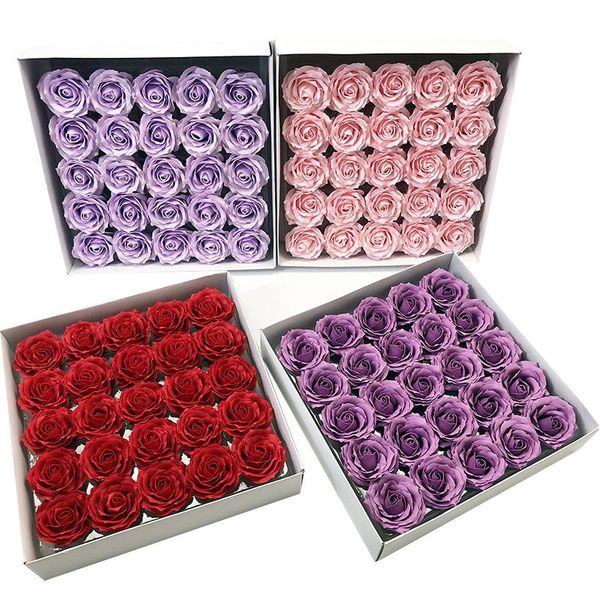 decorative flowers & wreaths 25pcs soap flower rose bath body floral scented essential wedding valentine's day gift holding
decorative flowers & wreaths 25pcs soap flower rose bath body floral scented essential wedding valentine's day gift holding