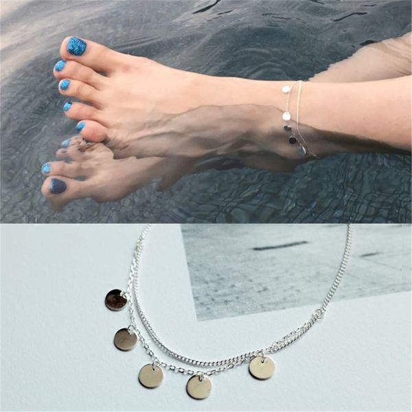 925 silver coins anklet bracelet jewellery enkelbandje tornozeleira bohemian disk vintage mom gift cheville anklets for women, Red;blue
925 silver coins anklet bracelet jewellery enkelbandje tornozeleira bohemian disk vintage mom gift cheville anklets for women, Red;blue