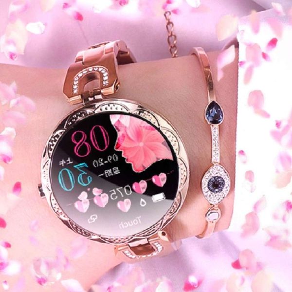 color screen smart bracelet to measure heart rate and blood prsure bluetooth sports health watch chain jewelry women's multi-fu
color screen smart bracelet to measure heart rate and blood prsure bluetooth sports health watch chain jewelry women's multi-fu
