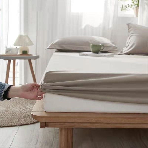 sheets & sets solid color bed sheet simple bedspread fitted elastic band fixed antifouling anti-crease portable cover for
sheets & sets solid color bed sheet simple bedspread fitted elastic band fixed antifouling anti-crease portable cover for