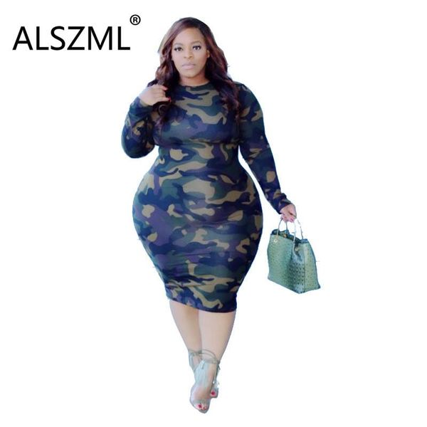 casual dresses camouflage print o neck midi dress full sleeve party club ladies slim vestidos femme, Black;gray
casual dresses camouflage print o neck midi dress full sleeve party club ladies slim vestidos femme, Black;gray