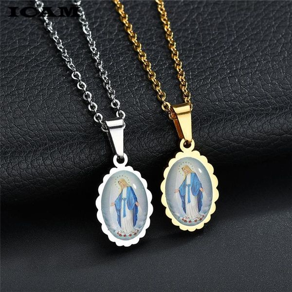 pendant necklaces icam catholic rhinestone oval prayer virgin mary necklace classic our lady of guadalupe medal coin amulet, Silver
pendant necklaces icam catholic rhinestone oval prayer virgin mary necklace classic our lady of guadalupe medal coin amulet, Silver
