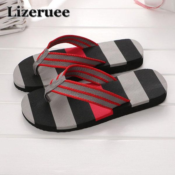 slippers 2021 summer casual men's flip flops flat sandals shoes for men striped beach man outside qy032, Black
slippers 2021 summer casual men's flip flops flat sandals shoes for men striped beach man outside qy032, Black