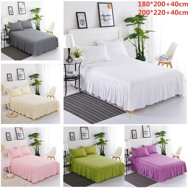 sheets & sets dishykooker princess style pleated cotton bedspread simple solid color soft thicken bedding sheet
sheets & sets dishykooker princess style pleated cotton bedspread simple solid color soft thicken bedding sheet