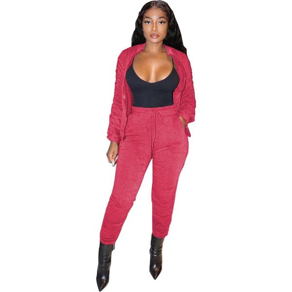 women's two piece pants casual solid ruched set women lounge wear fitness zipper coat stacked with sweatsuits tracksuit jogger, White
women's two piece pants casual solid ruched set women lounge wear fitness zipper coat stacked with sweatsuits tracksuit jogger, White