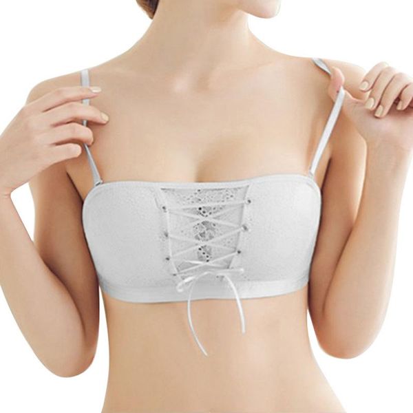 bras lace bandeau brassiere with detachable shoulder strap front tie strapless push up sponge bra for wedding party dress ty66, Red;black
bras lace bandeau brassiere with detachable shoulder strap front tie strapless push up sponge bra for wedding party dress ty66, Red;black
