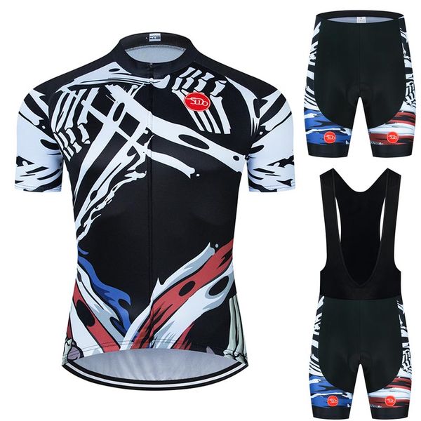 sudu black white zebra pattern cycling jersey set summer short sleeve and shorts suitmaterial bike clothing, Black;red
sudu black white zebra pattern cycling jersey set summer short sleeve and shorts suitmaterial bike clothing, Black;red