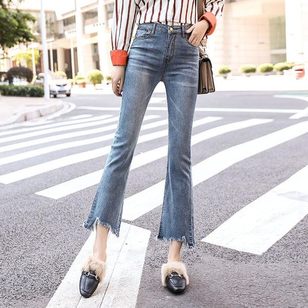 women's jeans 2021 spring women casual solid flare female vintage high waisted straight trouser lady plus size denim pants t07, Blue
women's jeans 2021 spring women casual solid flare female vintage high waisted straight trouser lady plus size denim pants t07, Blue
