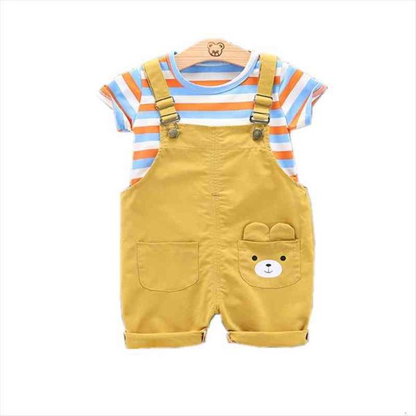 kids clothes suit summer children boy girls striped t shirt bib shorts 2pcs sets baby toddler fashion clothing infant sportswear, White
kids clothes suit summer children boy girls striped t shirt bib shorts 2pcs sets baby toddler fashion clothing infant sportswear, White