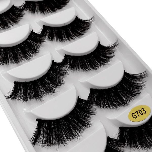 false eyelashes 5 pairs of 3d mink natural dramatic volume makeup elongate silk
false eyelashes 5 pairs of 3d mink natural dramatic volume makeup elongate silk