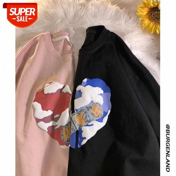 lovers short-sleeved shirt women's sweet and heart-shaped loose compassionate half-sleeved trendy #wj7w, White
lovers short-sleeved shirt women's sweet and heart-shaped loose compassionate half-sleeved trendy #wj7w, White