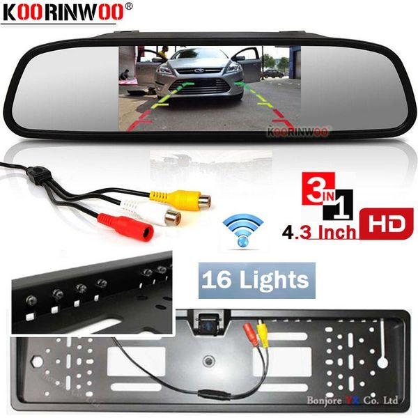 car rear view cameras& parking sensors koorinwoo wireless monitor with camera eu license number plate color cam reversing
car rear view cameras& parking sensors koorinwoo wireless monitor with camera eu license number plate color cam reversing