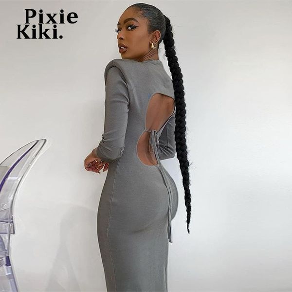 casual dresses pixiekiki shoulder pads open back long sleeve midi for women party night club elegant bodycon dress p85-cz27, Black;gray
casual dresses pixiekiki shoulder pads open back long sleeve midi for women party night club elegant bodycon dress p85-cz27, Black;gray