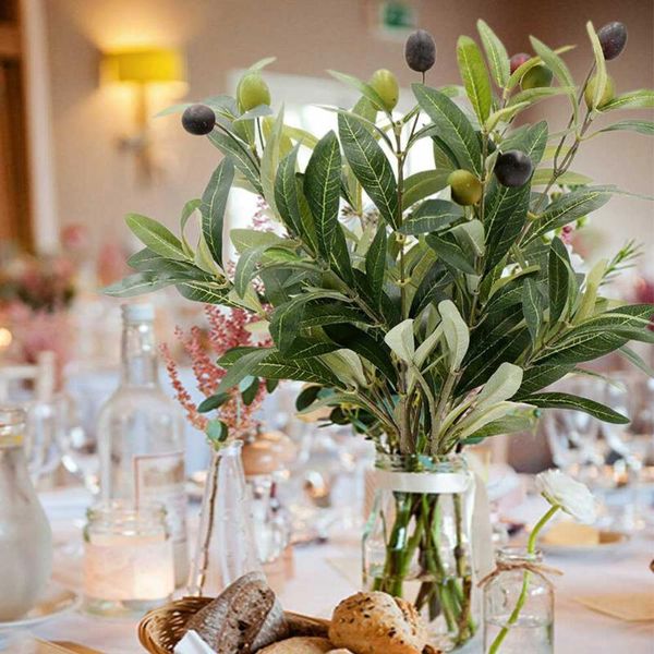 5pcs bouquet fake leaf living room olive branches simulation office wedding artificial plant home decor greenery fruits craft
5pcs bouquet fake leaf living room olive branches simulation office wedding artificial plant home decor greenery fruits craft