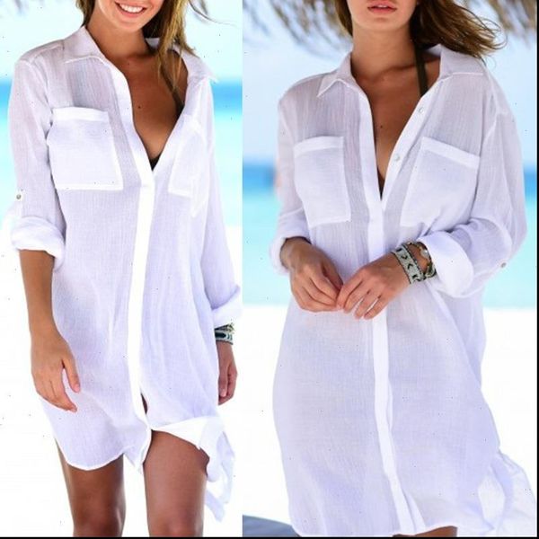 transparent beach cover up women shirt white long sleeve turn down collar lady 2021 autumn summer casual female shirts
transparent beach cover up women shirt white long sleeve turn down collar lady 2021 autumn summer casual female shirts