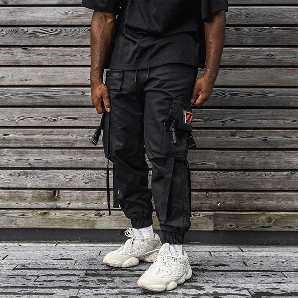men's pants fashion patchwork pockets cargo men casual sports elasticity harem 2021 spring summer mid waist mens jogger trousers, Black
men's pants fashion patchwork pockets cargo men casual sports elasticity harem 2021 spring summer mid waist mens jogger trousers, Black