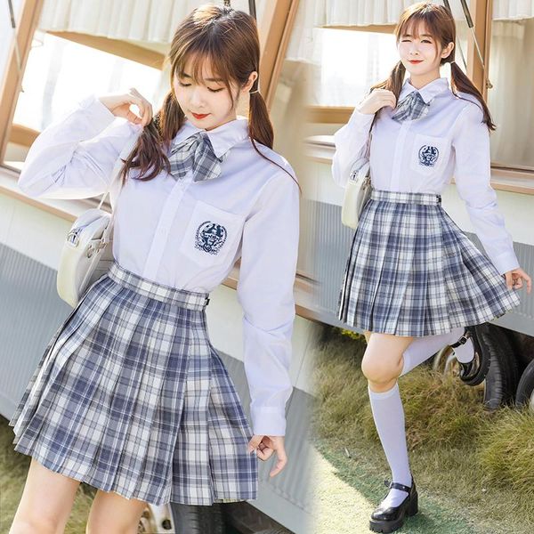 clothing sets tender a dao autumn original jk uniform dress long sleeve shirt fengri college female students, White
clothing sets tender a dao autumn original jk uniform dress long sleeve shirt fengri college female students, White