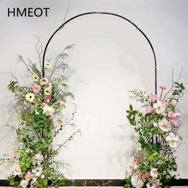 round arc wrought iron wedding arch props outdoor geometric arch diy artificial flower decor stand birthday party backdrop shelf
round arc wrought iron wedding arch props outdoor geometric arch diy artificial flower decor stand birthday party backdrop shelf