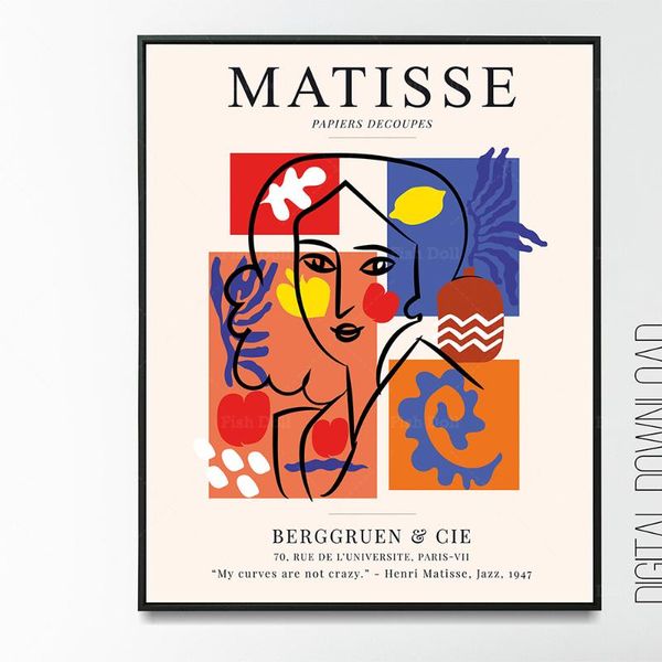 paintings matisse printable poster, digital print, wall art colorful decorative table woman abstract decor home canvas painting
paintings matisse printable poster, digital print, wall art colorful decorative table woman abstract decor home canvas painting
