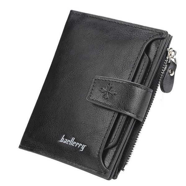 wallets baellerry men wallet leather men's purse small design retro male with zipper coin pocket card holder luxury short, Red;black
wallets baellerry men wallet leather men's purse small design retro male with zipper coin pocket card holder luxury short, Red;black