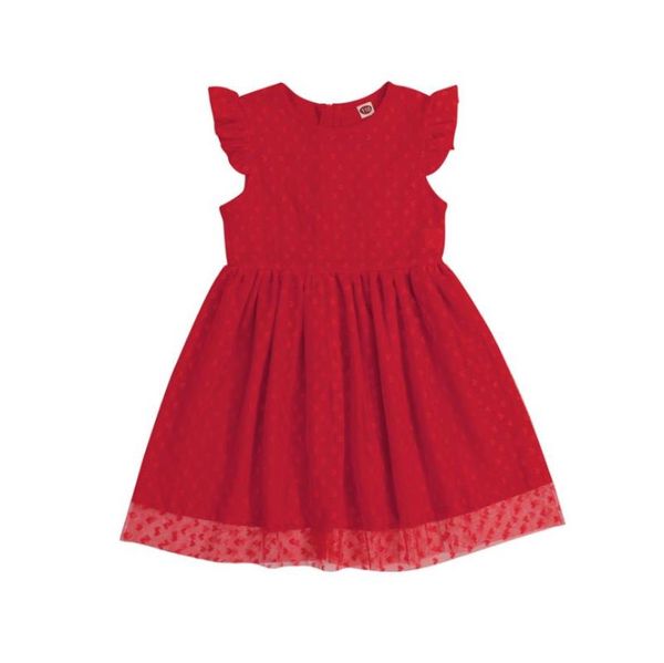 girl's dresses children love heart print dress girls large hem sleeveless o-neck mesh for summer, Red;yellow
girl's dresses children love heart print dress girls large hem sleeveless o-neck mesh for summer, Red;yellow