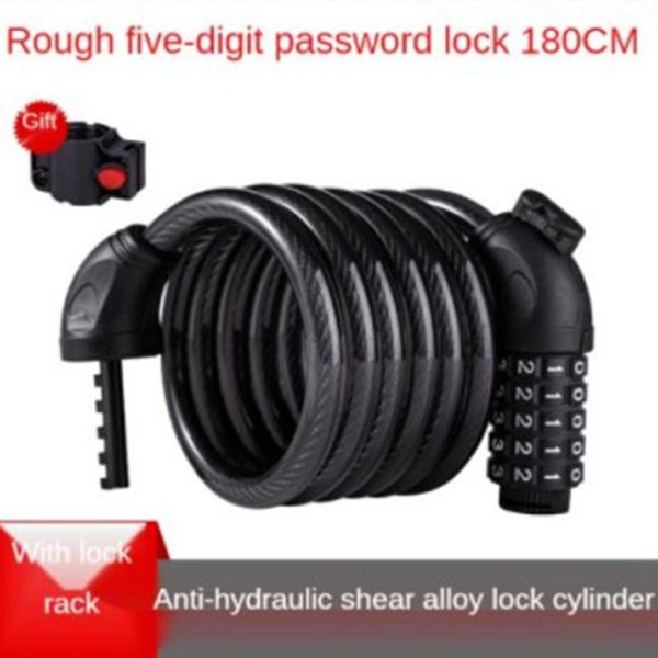 bike locks mountain bicycle lock electric stainless steel password fixed portable anti-theft wire chain -40
bike locks mountain bicycle lock electric stainless steel password fixed portable anti-theft wire chain -40
