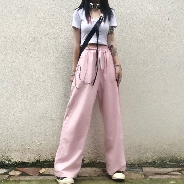 new 2021 cargo waist loose streetwear baggy tactical trouser hip hop joggers pants women p43l ww91, Black;white
new 2021 cargo waist loose streetwear baggy tactical trouser hip hop joggers pants women p43l ww91, Black;white