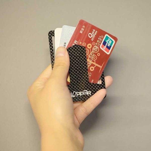 card holders real carbon fiber men women waterproof slim business minimalist wallet money holder bill clip, Brown;gray
card holders real carbon fiber men women waterproof slim business minimalist wallet money holder bill clip, Brown;gray