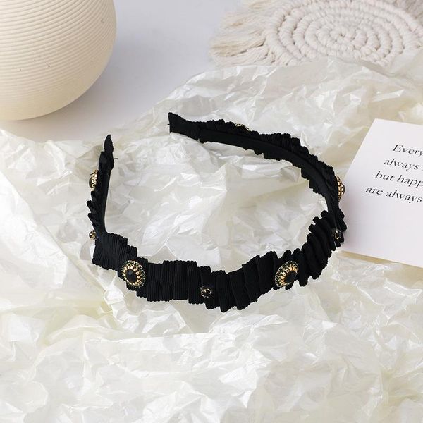 hair accessories lovoacc korea retro black pleated velvet headband for women bling rhinestone irregular wide brimmed band
hair accessories lovoacc korea retro black pleated velvet headband for women bling rhinestone irregular wide brimmed band