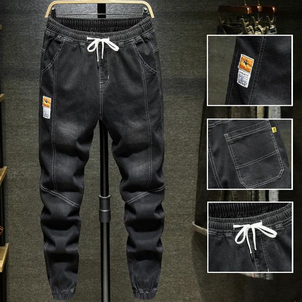 men's jeans spring classic light-colored casual loose-fitting large size harem pants trend all-match street trousers -5xl, Blue
men's jeans spring classic light-colored casual loose-fitting large size harem pants trend all-match street trousers -5xl, Blue