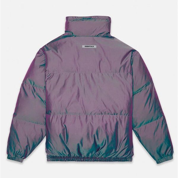 2021 new laser reflective colorful winter fog essentials down jacket men women zipper stand collar bread coats outerwear male clothes oahe, Black
2021 new laser reflective colorful winter fog essentials down jacket men women zipper stand collar bread coats outerwear male clothes oahe, Black