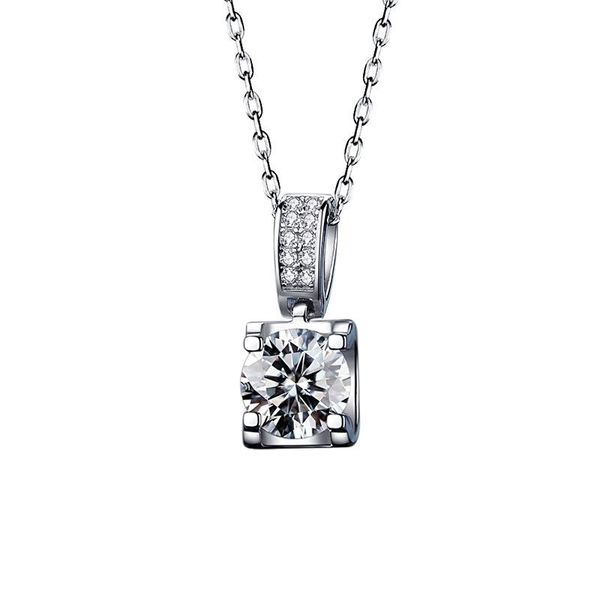chains s925 sterling silver moissan diamond necklace female one four claw snowflake bull head clavicle chain jewelry
chains s925 sterling silver moissan diamond necklace female one four claw snowflake bull head clavicle chain jewelry