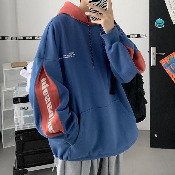 men's hoodies & sweatshirts mens patchwork letter print couples hooded sweatshirt men pullovers trendy loose harajuku personality casua, Black
men's hoodies & sweatshirts mens patchwork letter print couples hooded sweatshirt men pullovers trendy loose harajuku personality casua, Black