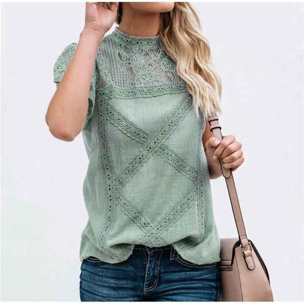 plus size 4xl 5xl shirt blouse female spring new o-neck half sleeve lace splice print boho women shirt 210315, White
plus size 4xl 5xl shirt blouse female spring new o-neck half sleeve lace splice print boho women shirt 210315, White
