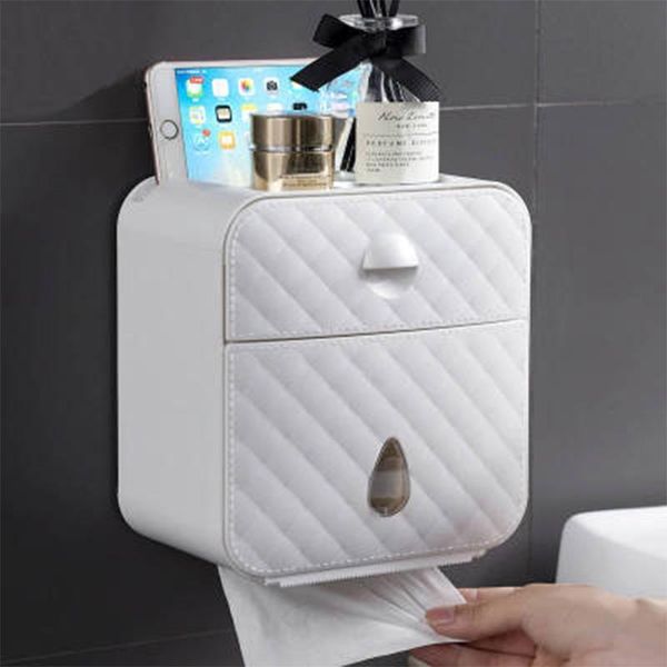 toilet paper holders multifunctional punch-wall-mounted waterproof rack tissue box creative tray tube storage bathroom
toilet paper holders multifunctional punch-wall-mounted waterproof rack tissue box creative tray tube storage bathroom