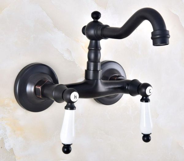 bathroom sink faucets black oil rubbed bronze kitchen faucet mixer tap swivel spout wall mounted double handles mnf835
bathroom sink faucets black oil rubbed bronze kitchen faucet mixer tap swivel spout wall mounted double handles mnf835