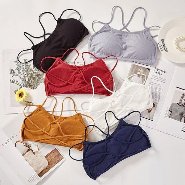 camisoles & tanks autumn women's crop corset pure bra underwear padded cotton straps backless vest bodycon spaghetti u neck bu, Black;white
camisoles & tanks autumn women's crop corset pure bra underwear padded cotton straps backless vest bodycon spaghetti u neck bu, Black;white