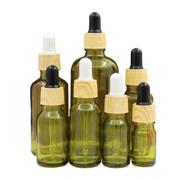 storage bottles & jars olive green glass essential oil wood ring black white rubber vials false empty essence emulsion packaging bottle
storage bottles & jars olive green glass essential oil wood ring black white rubber vials false empty essence emulsion packaging bottle