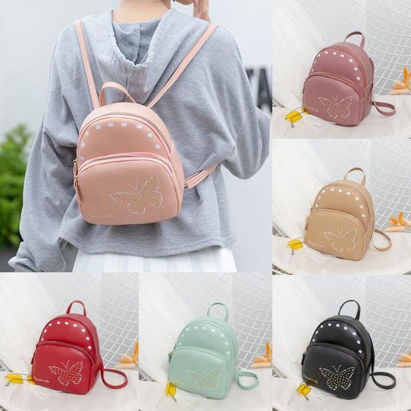 waist bags women's mini backpack luxury pu leather cute butterfly metal graceful bagpack small school for girls ladies
waist bags women's mini backpack luxury pu leather cute butterfly metal graceful bagpack small school for girls ladies