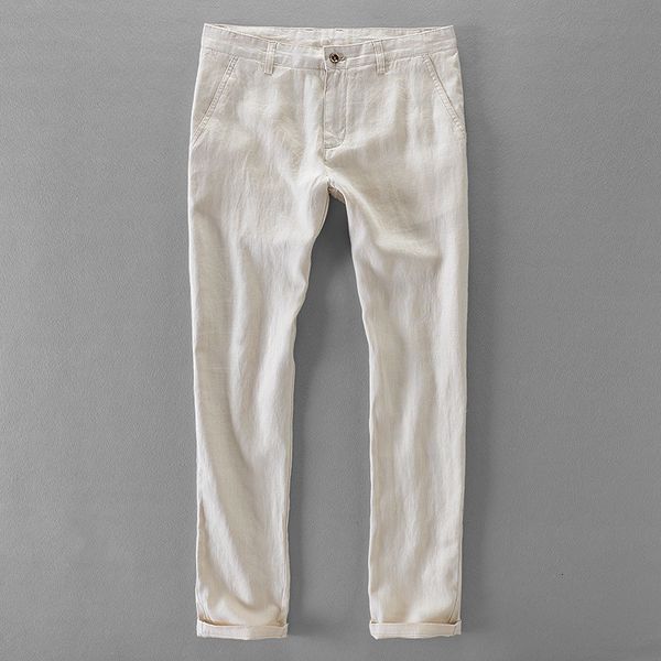2021 new 100% quality pure linen casual brand long men business fashion pants solid flax trousers mens pantalon umw6, Black
2021 new 100% quality pure linen casual brand long men business fashion pants solid flax trousers mens pantalon umw6, Black