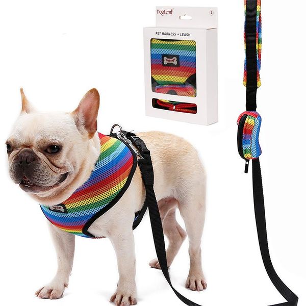 dog collars & leashes lead rope walk cat chain breathable pet teddy fat out rainbow chest strap harness
dog collars & leashes lead rope walk cat chain breathable pet teddy fat out rainbow chest strap harness
