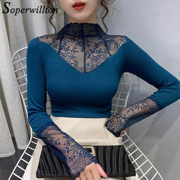 women's blouses & shirts fashion lace splicing cotton autumn mesh o-neck for womens fall under jackets clothes 2021 female blusas, White
women's blouses & shirts fashion lace splicing cotton autumn mesh o-neck for womens fall under jackets clothes 2021 female blusas, White