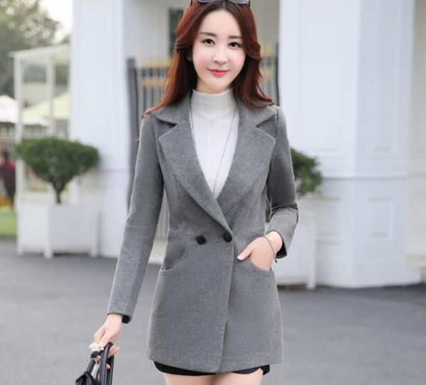 women's wool & blends 2021 spring and autumn winter with style fashion long sleeve woolen coat, Black
women's wool & blends 2021 spring and autumn winter with style fashion long sleeve woolen coat, Black
