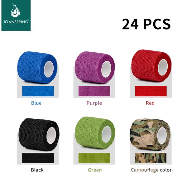 24pcs disposable self-adhesive elastic bandage colorful wrap sports tape for handle with tube tightening of tattoo accessoriesscouts
24pcs disposable self-adhesive elastic bandage colorful wrap sports tape for handle with tube tightening of tattoo accessoriesscouts